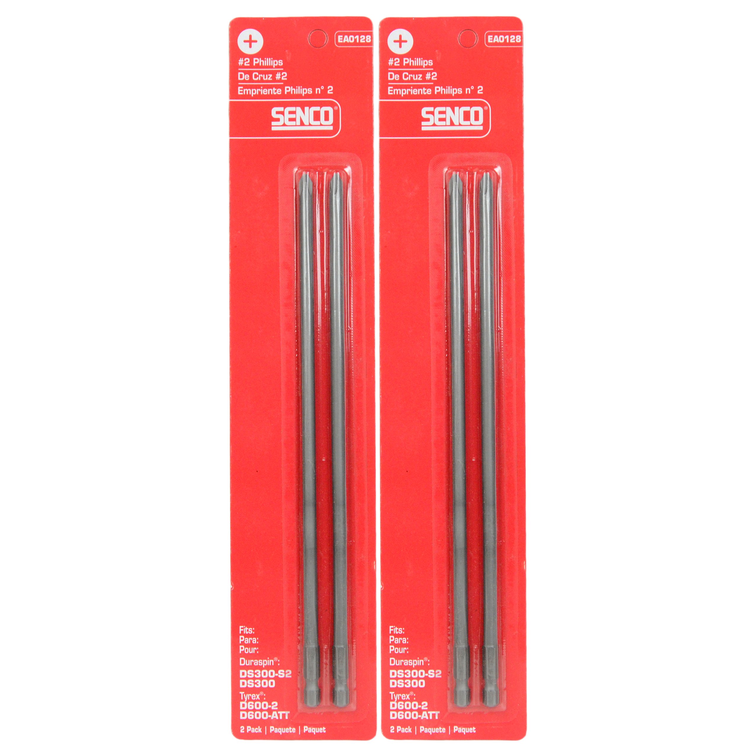SencoEA0128#2 Phillips Bits (2) 2 Packs - Duraspin Screw Fastening System