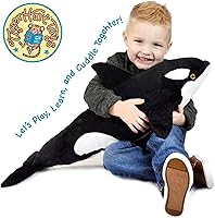 Vista 2 de Octavius The Orca Blackfish - 28 Inch Stuffed Animal Plush