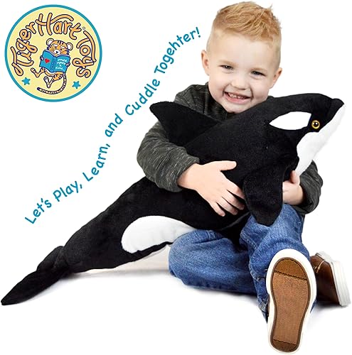 Miniatura 2 de Octavius The Orca Blackfish - Peluche de 28 pulgadas