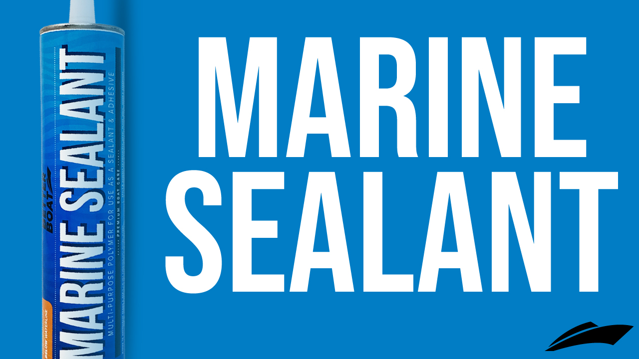 Image of Marine Sealant and Adhesive, Waterproof Marine Grade Caulk, High Temp | Water Sealant for Boat, Auto, RV, Without Silicone, 1 Tube, White, 10 oz (Pack of 2)