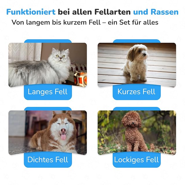 Foto 7 de 7 de LINUMA® Cepillo para subpelo para perros y gatos - elimina pelo suelto - suave con la piel