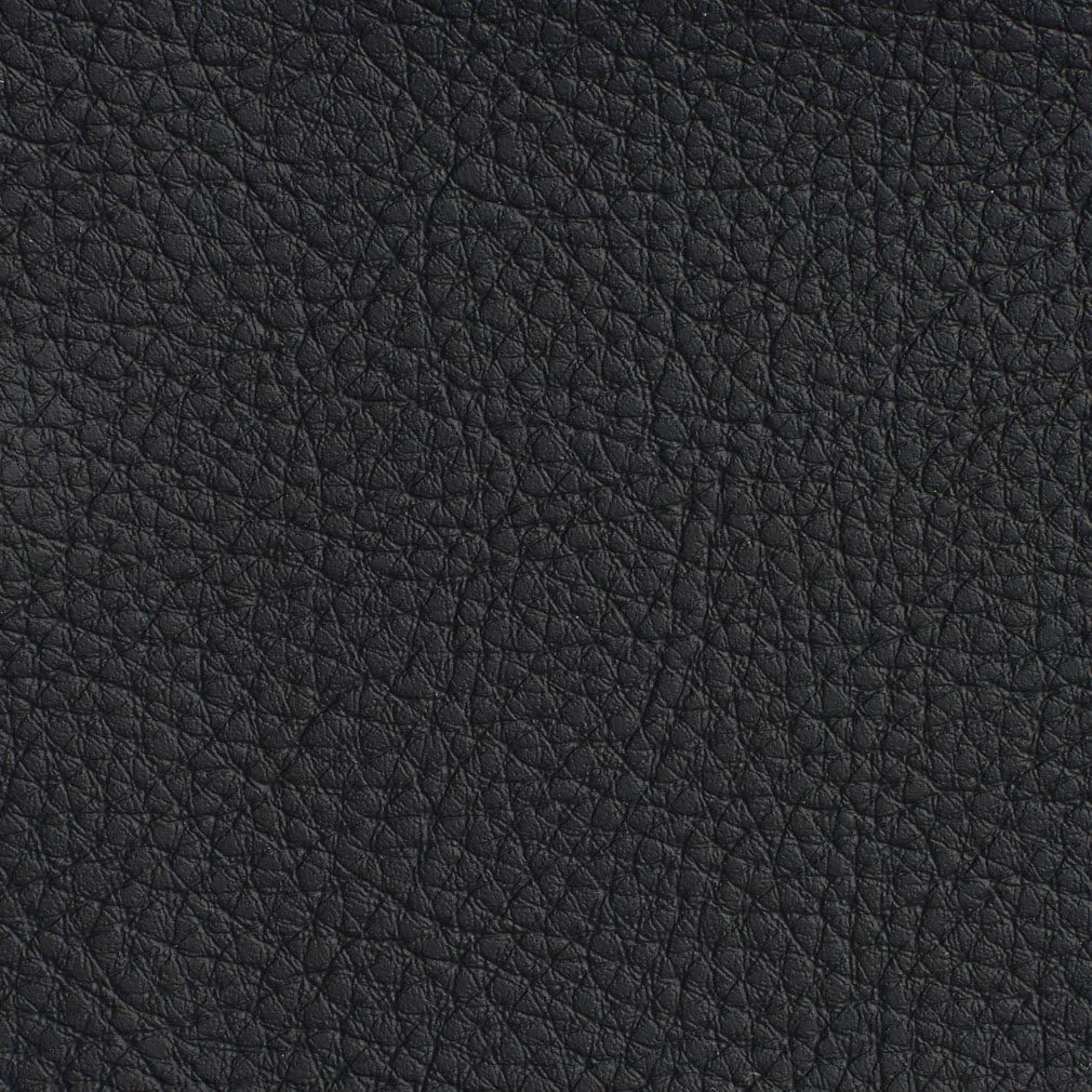 G180 Matte Black Pebbled Outdoor Indoor Faux Leather Upholstery Vinyl by The Yard