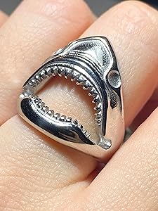Amazon.com: Mens Shark Head Sharp Teeth Jaw Cute Water Whale