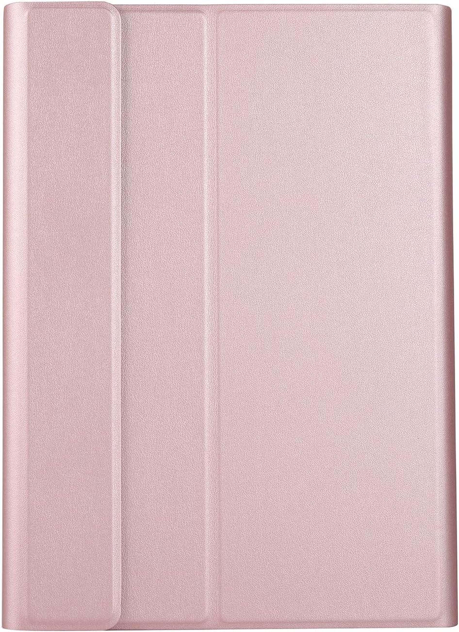 BlinkCat Keyboard Case for Huawei MatePad Pro 10.8 Inch 5G 2020 / MatePad Pro 10.8 Inch 2019, Slim Magnetic PU Leather Folio Stand Cover with Detachable Wireless Bluetooth Keyboard - RoseGold