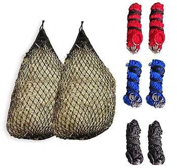 慢喂马用干草网包（黑色）