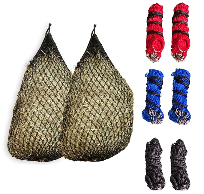 慢喂马用干草网包（黑色）