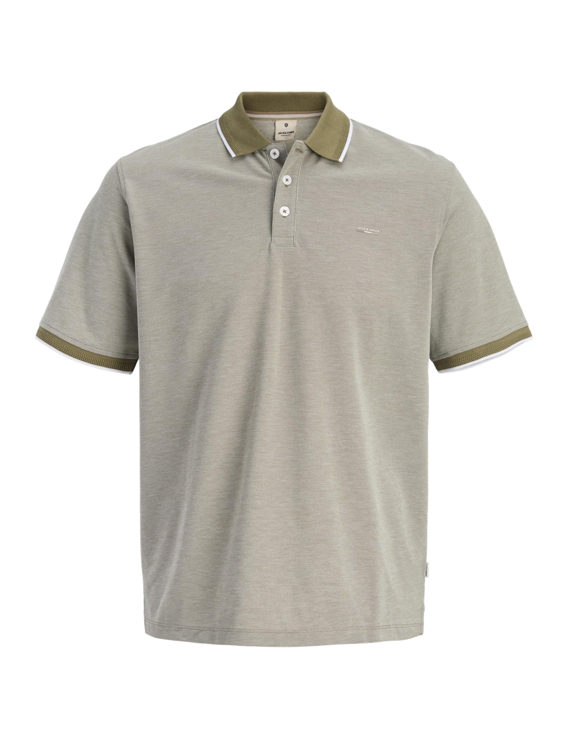 JACK & JONES Jprblualves SS Polo Sn Martini Olive
