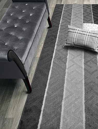 Alfombra de pasillo de corte personalizado, antideslizante, 31 pulgadas de ancho x tu elección de longitud, flecha antracita, 31 pulgadas x 29 pies