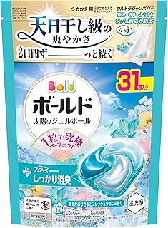 ボールド ジェルボール 柔軟剤入り【Amazon.co.jp限定】31個 フレッシュサボンの香り 洗濯洗剤 詰め替え