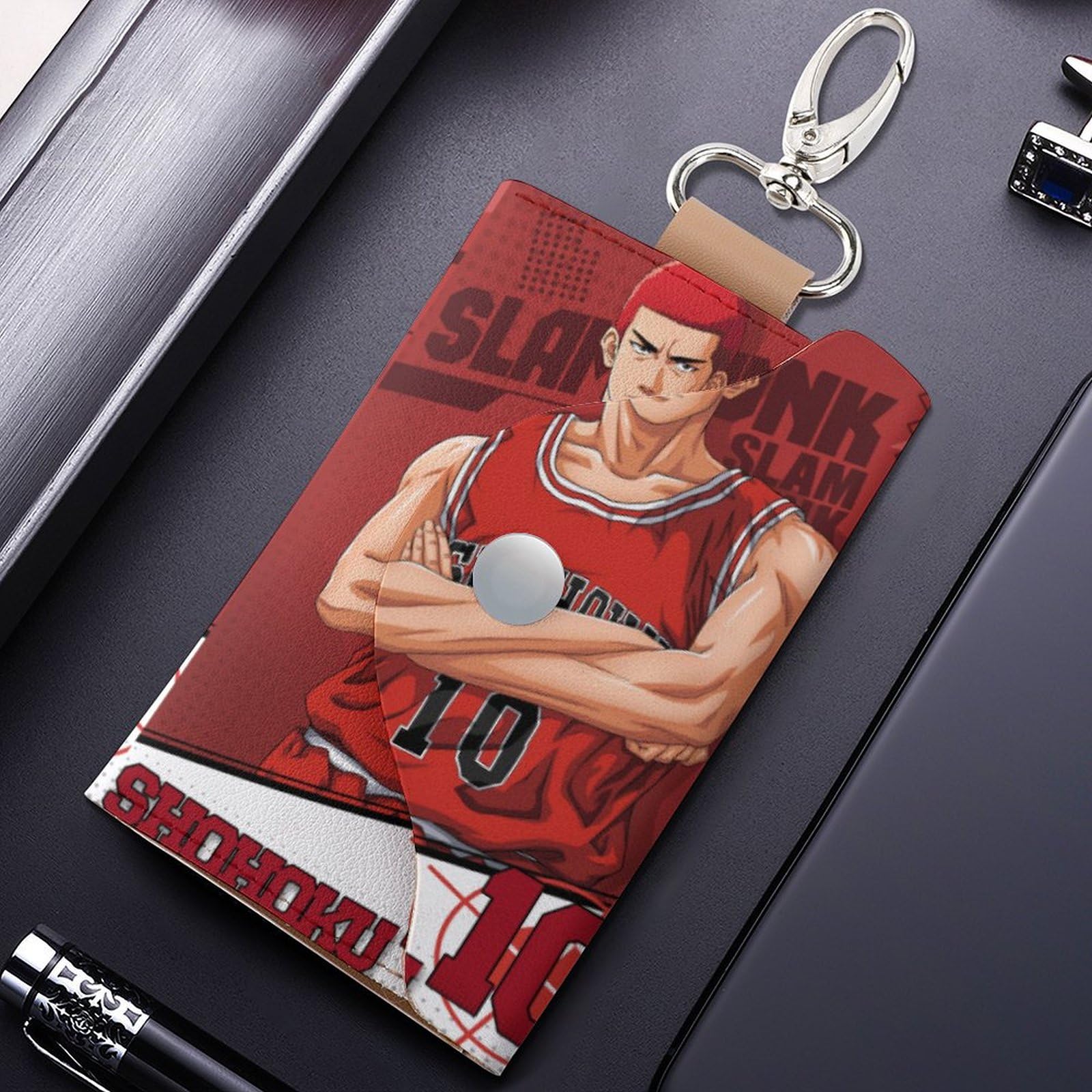 Amazon.co.jp: キーケース スラムダンク 桜木花道 カード入れ Key Case