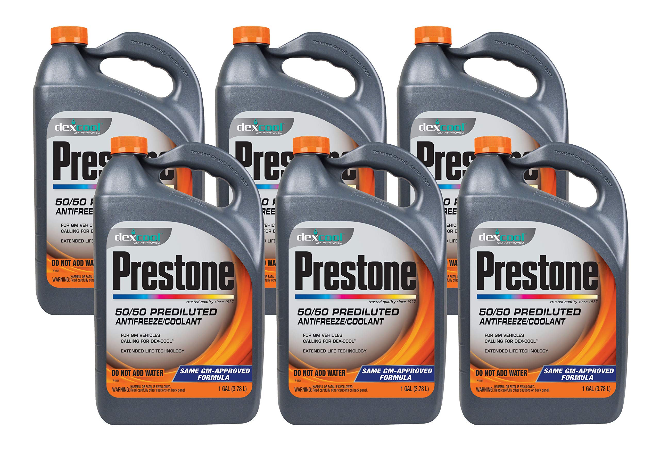 Prestone AF8506PK DexCool 50/50 Antifreeze/Coolant 1