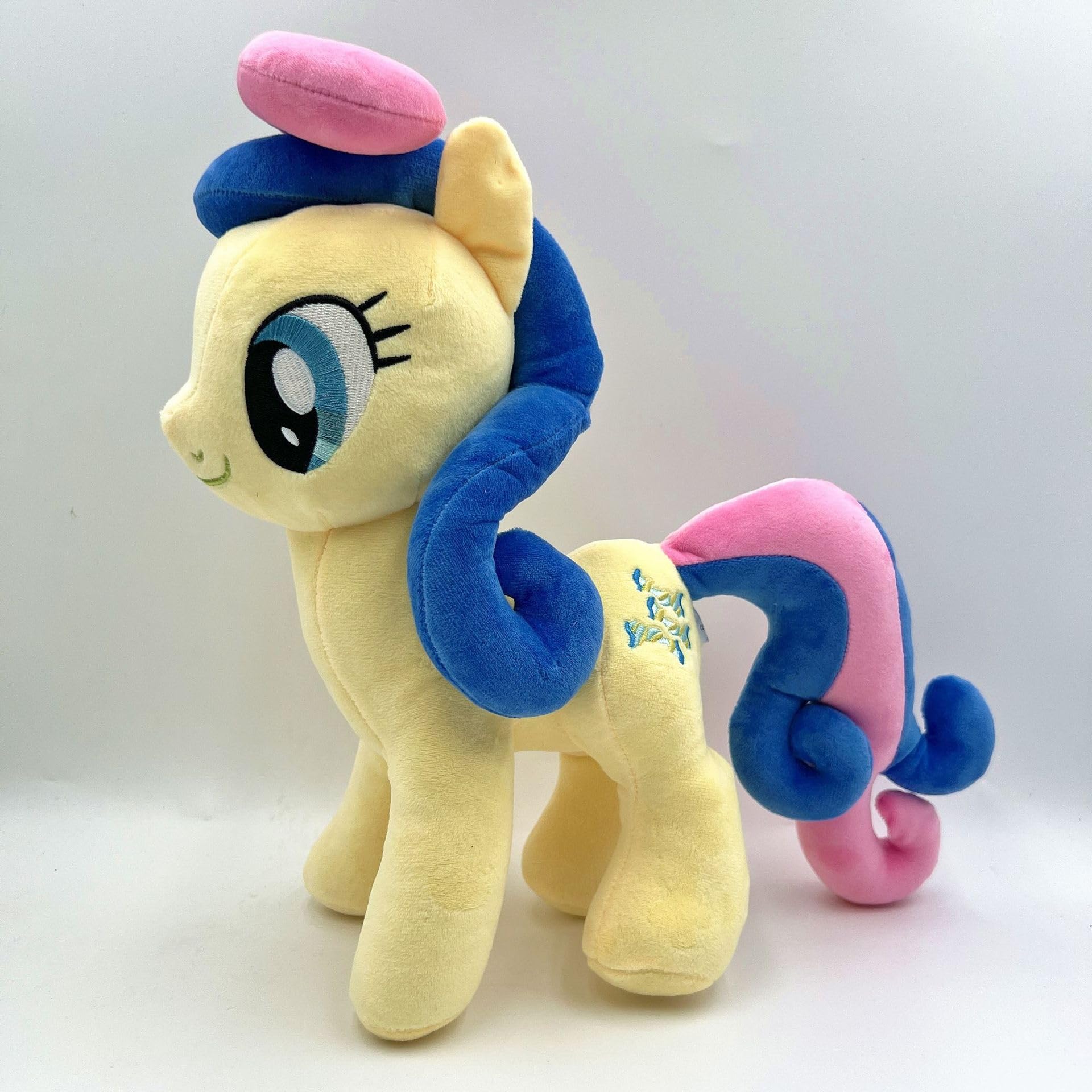 FIASHCN Anime Pony Plush Toy Kawaii Little Horse Cartoon Alicorn Twilight Sparkle Flurry Heart Unicorn Doll for Kids Gift Sugar 30cm