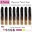 Ombre Passion Twist Hair 24 Inch 8 Packs Passion Twist Crochet Hair For Women Water Wave Braiding Hair Long Spring Twist Hair Synthetic Hair Extension (24 Inch (Pack of 8), 1B/30/27)
