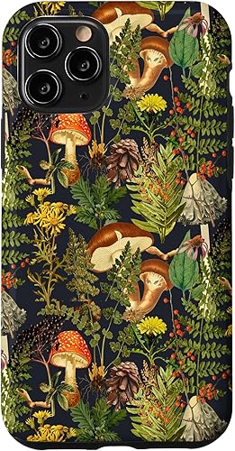 iPhone 11 Pro setas bosques escena saúco hongos naturaleza setas caso