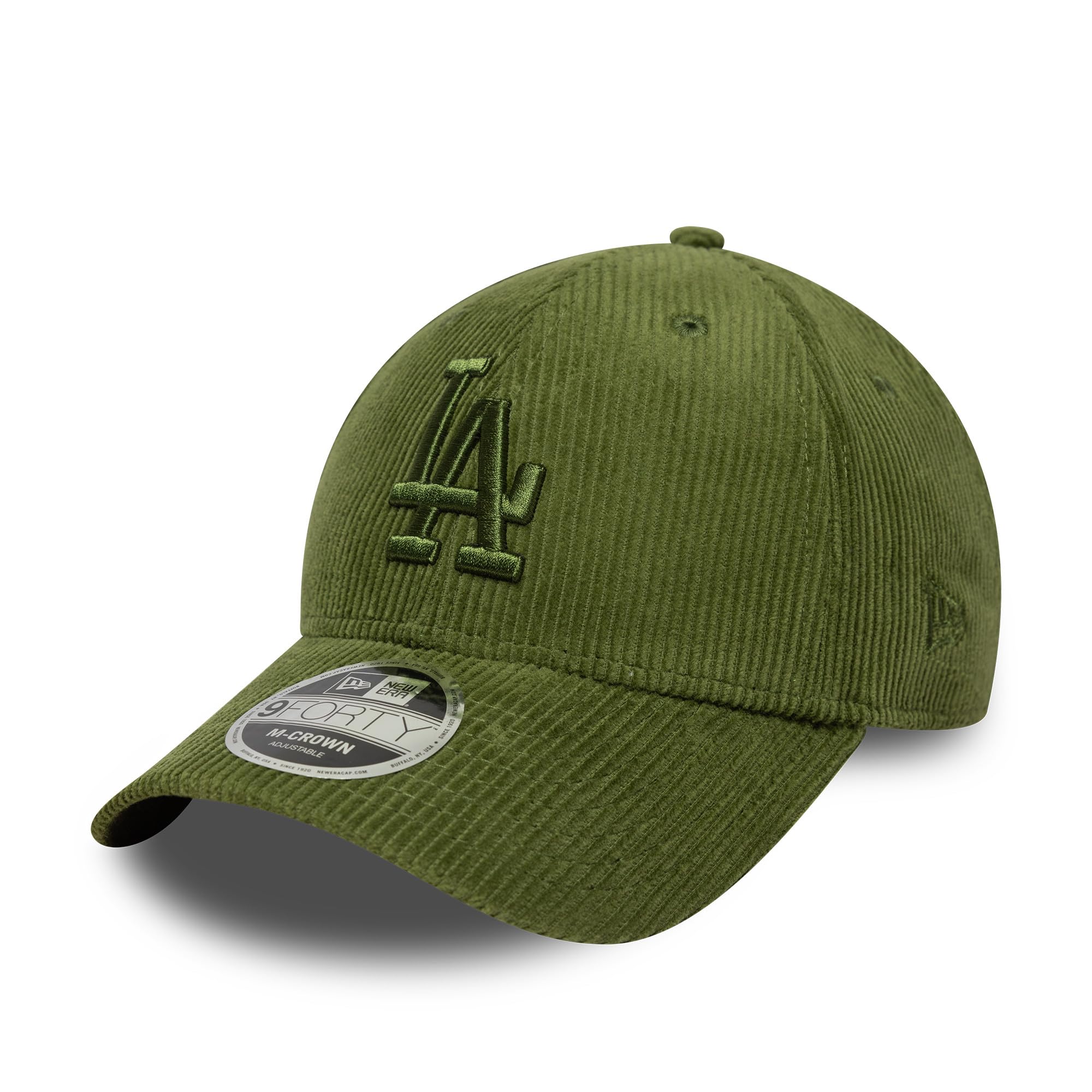 New Era La Dodgers Cap Snapback Unisex Cord 9Forty Green