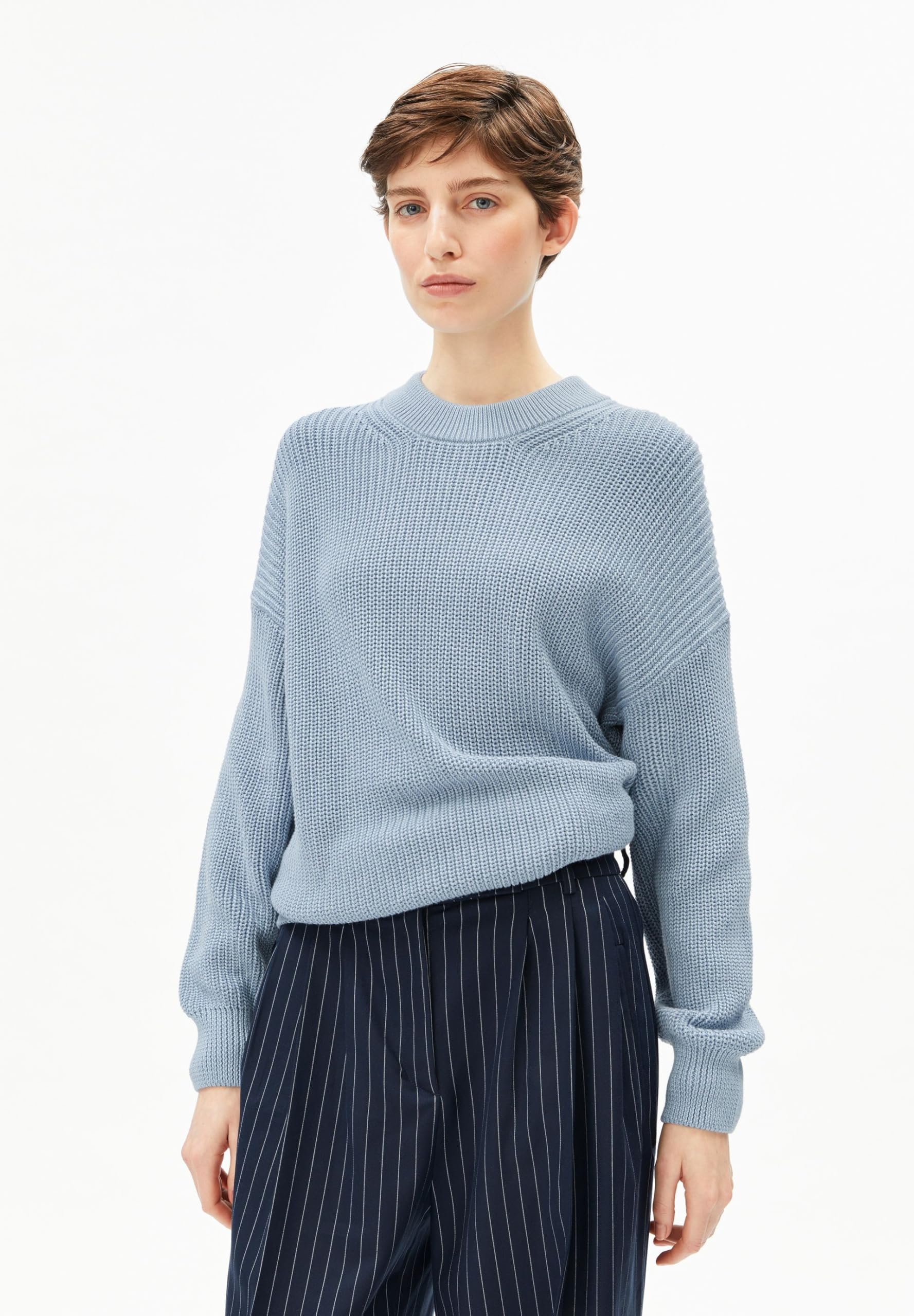 ARMEDANGELS Damen Pullover aus Bio-Baumwolle VANISÉ Loose Fit