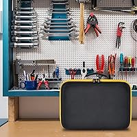 Vista 6 de Estuche rígido para almacenamiento de herramientas, para guardar herramientas de taladro DeWalt y amoladora angular/para inflador de neumáticos