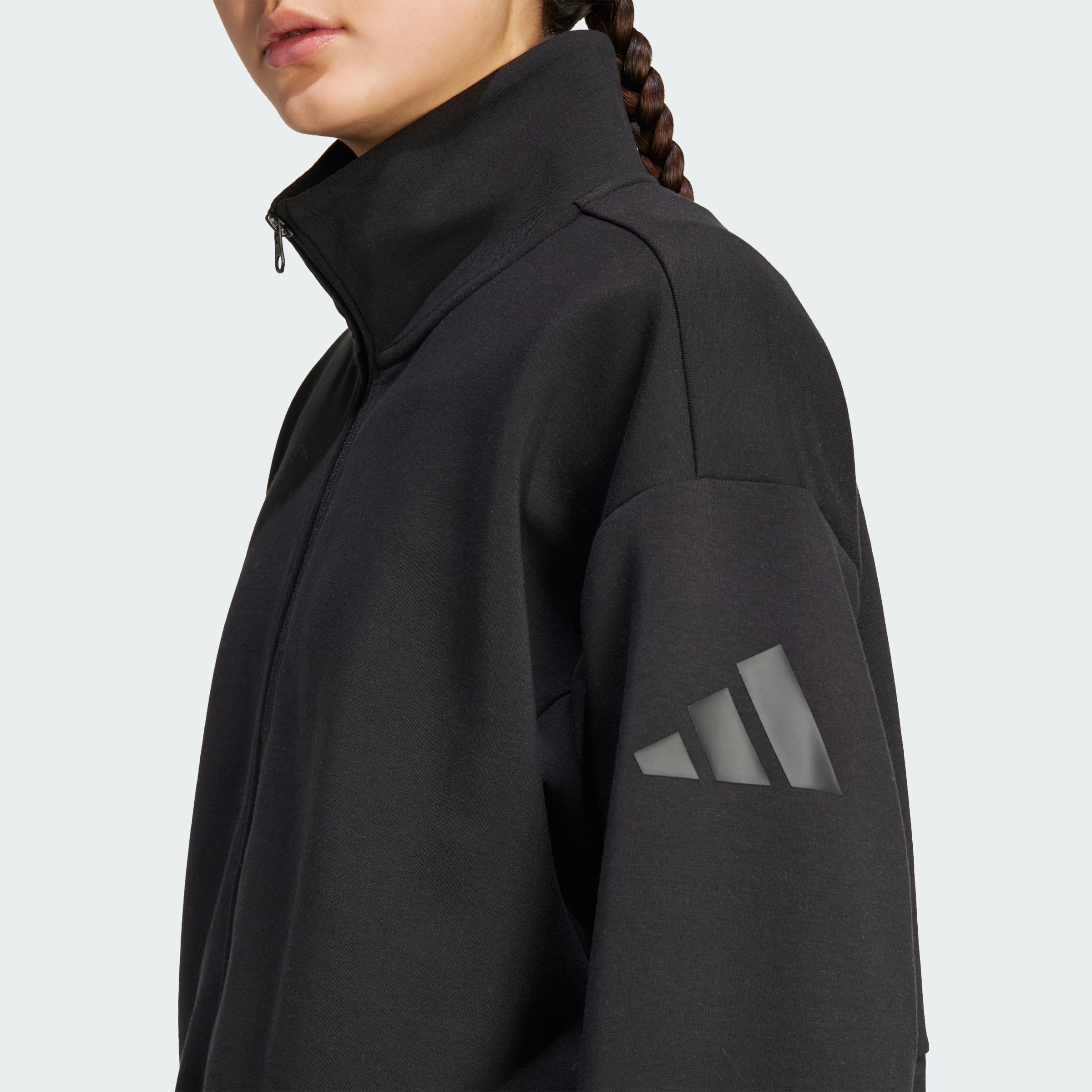 adidas Góra Kobiety Soft Lux Loose Full-zip (1 w zestawie)