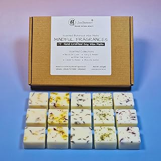 SPA-Inspired Highly Scented Botanical Wax Melts Collections (15 x 13.5g Hand Crafted)