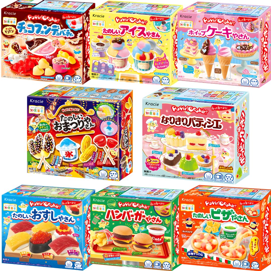 Kratie Poppinkkin Kin, Set of 8 Types, Educational Sweets, Assorted : Food, Beverages & Alcohol