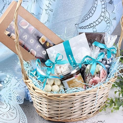 Miniatura 7 de Uptotop Relleno de papel de corte arrugado de 4 onzas para envolver regalos, cumpleaños, Navidad, Acción de Gracias, boda, día de la madre, rosa