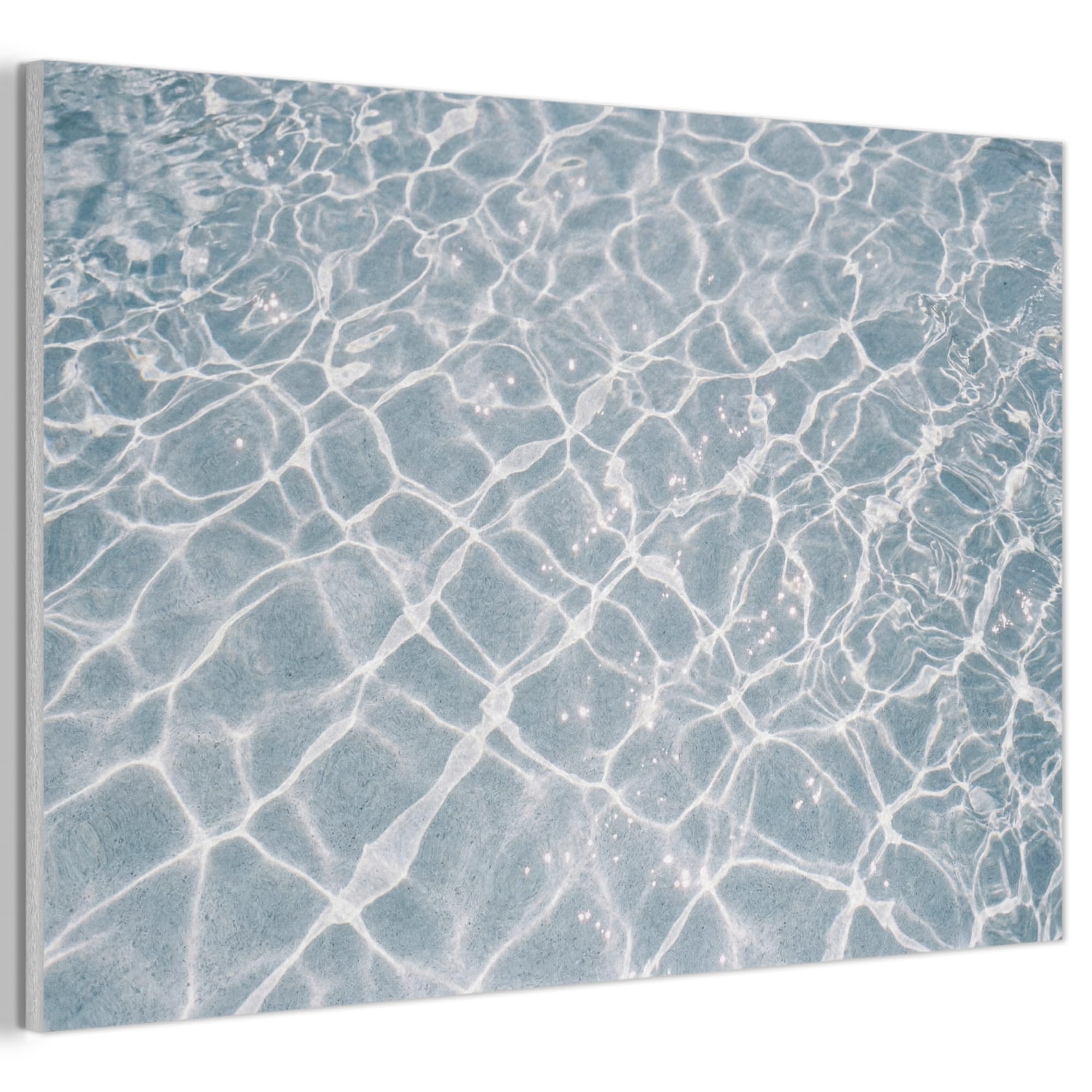 MuchoWow© Felt Panel 90x60 cm Room Style Piece Wallfillers Visual Display Decoration Wall Art Water - Reflection - Sunlight