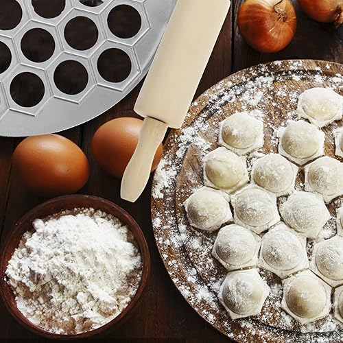 Miniatura 6 de Molde para bolas de masa hervida Pelmeni Maker Ravioli Maker Molde de bolas de masa con rodillo Pelmeni Moldes Máquina cortadora de ravioles Pirogi