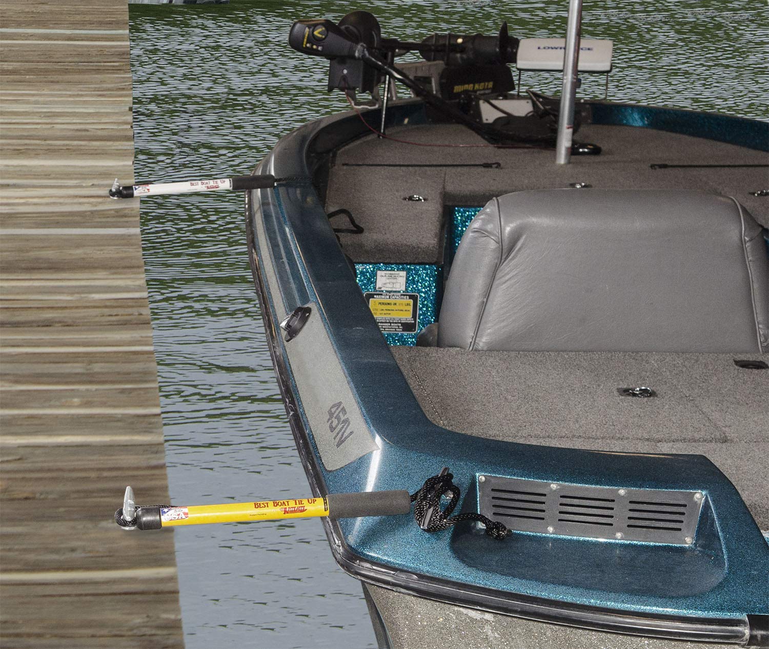 Dock Hardware - Stainless Dock in a Box - with Galvanized Bolts - Stainless 1/4