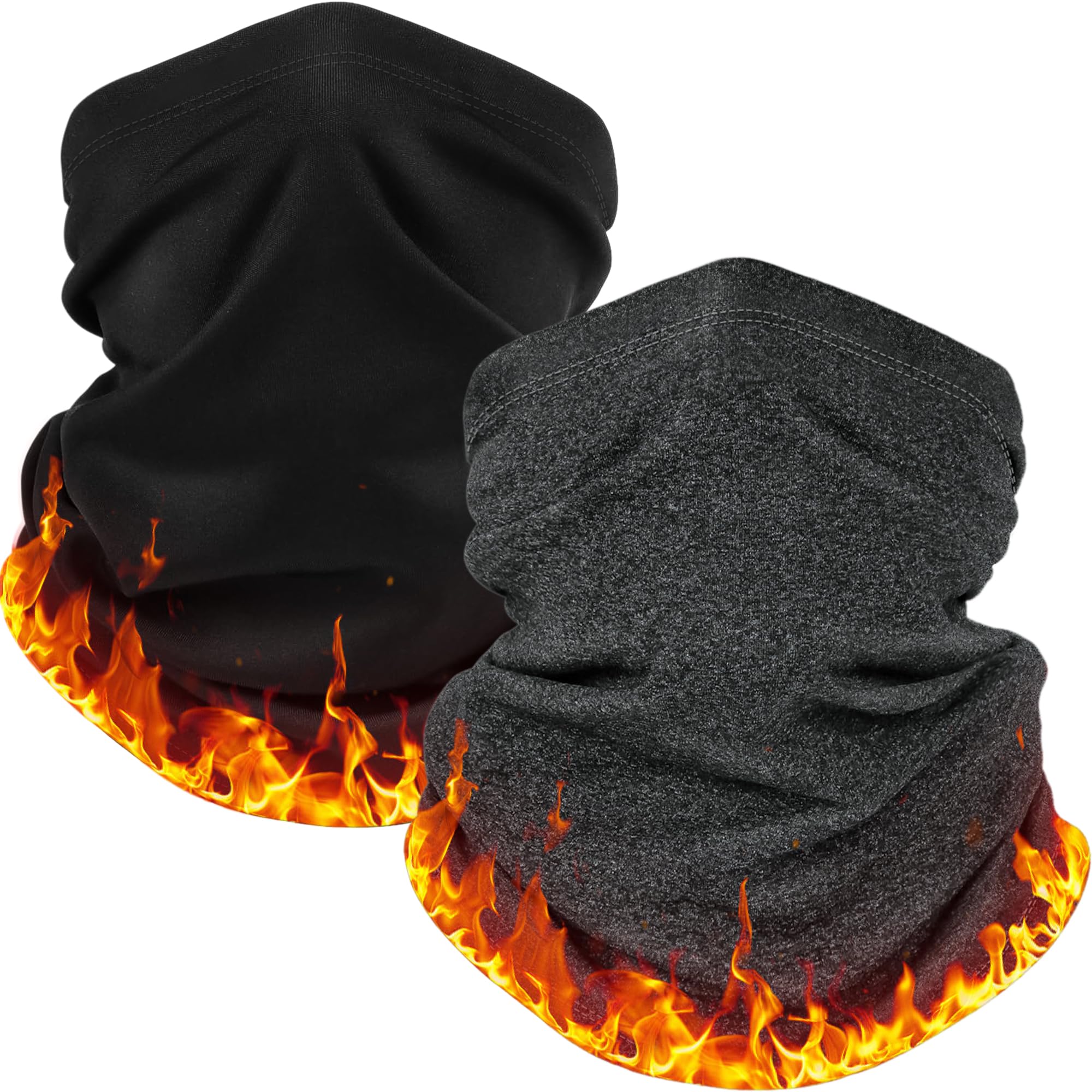 HONGTEYA Winter Neck Gaiter Warmer for Men&Women,Windproof Face Mask Face Cover for Cold Weather Skiing Outdoor Sports