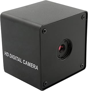 ELP 5mp Autofocus Fisheye Wide Angle USB Camera Module with Metal Case OV5640 Mini UVC USB2.0 Lightburn Camera Laser Engraver Webcam,9.9ft/3m Cable for Computer, Raspberry Pi, PC, Laptop, Jetson Nano