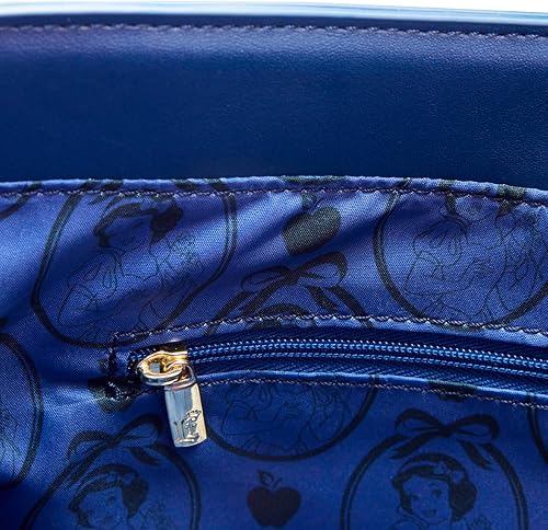 Miniatura 6 de Loungefly Disney - Bolso cruzado blanco como la nieve, talla única, Blanco (Snow white), talla única