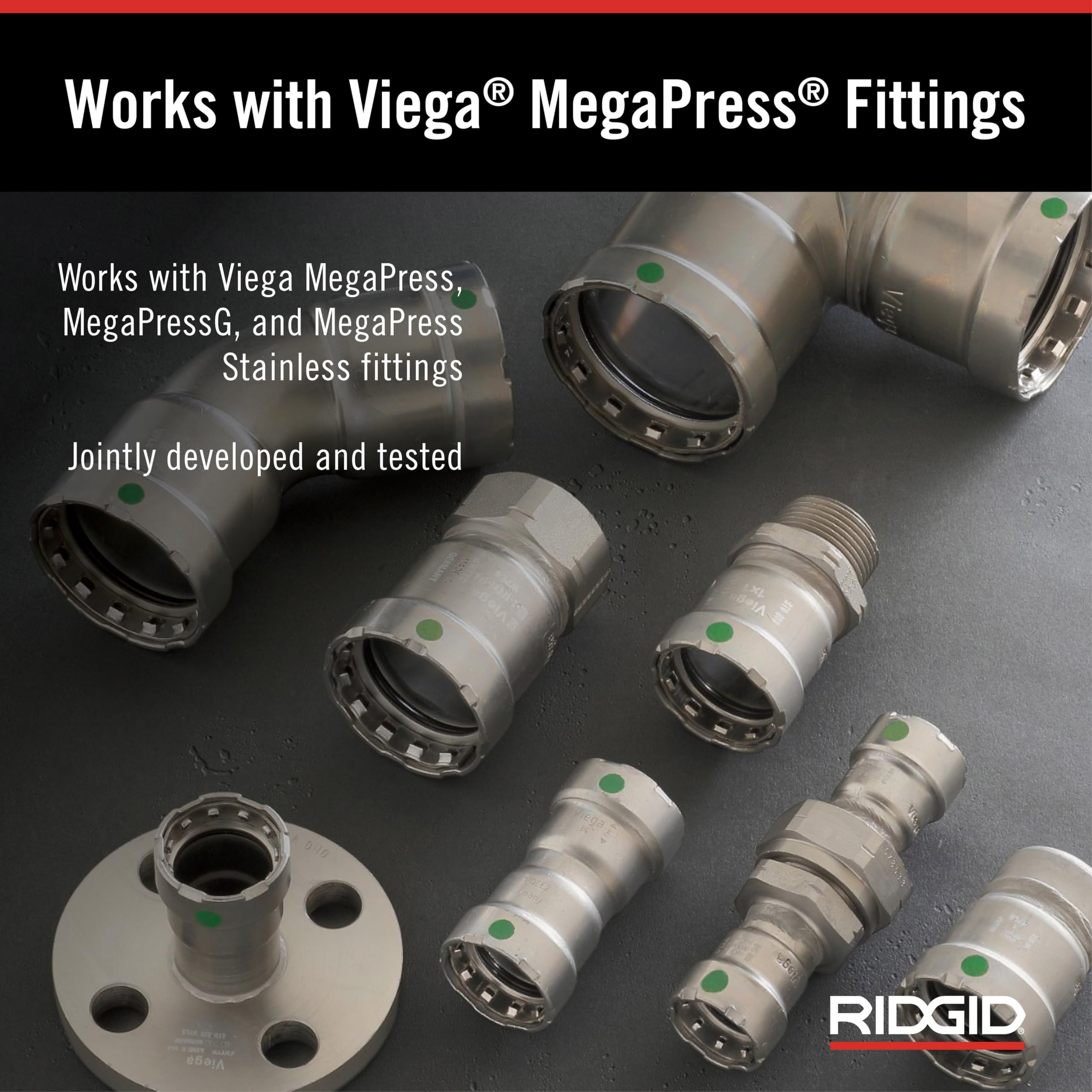 Ridgid 48433 1/2" MegaPress Jaw for Compact Press Tools — Amazon image 3