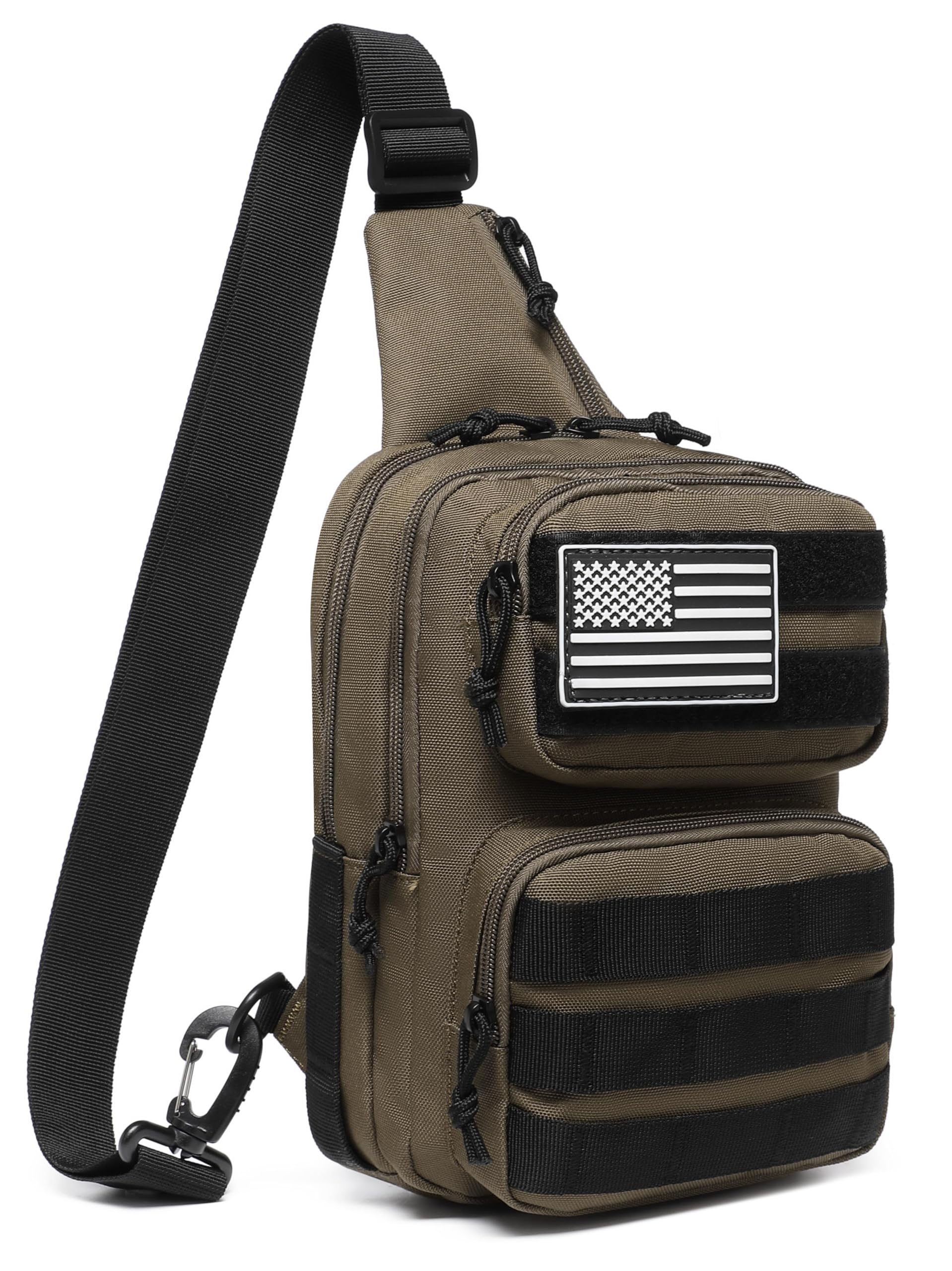 Wotony Tactical Crossbody Bag for Men - Durable Sling Bag with Cross Body Design EDC Shoulder bag