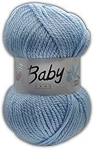 2 Pack of Blue 503 - Baby Care Chunky Wool for Knitting and Crochet by Woolcraft