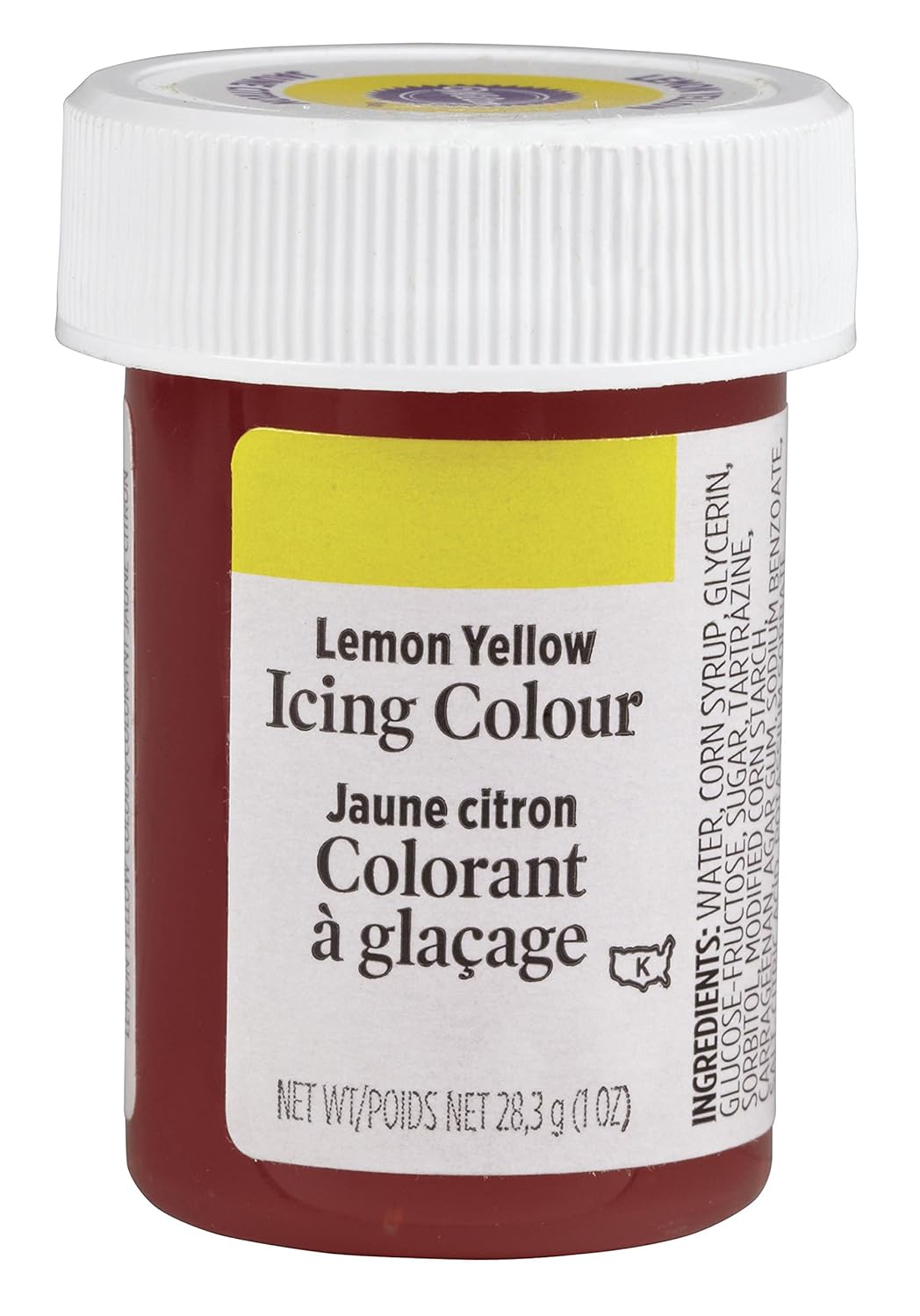 Wilton Paste Colour Lemon Yellow Food Coloring