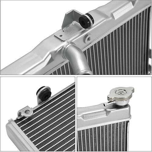 Miniatura 4 de XMT-MOTO Enfriador de enfriamiento del radiador para Yamaha FZ07 2015-2017, MT07 Tracer 2016-2019