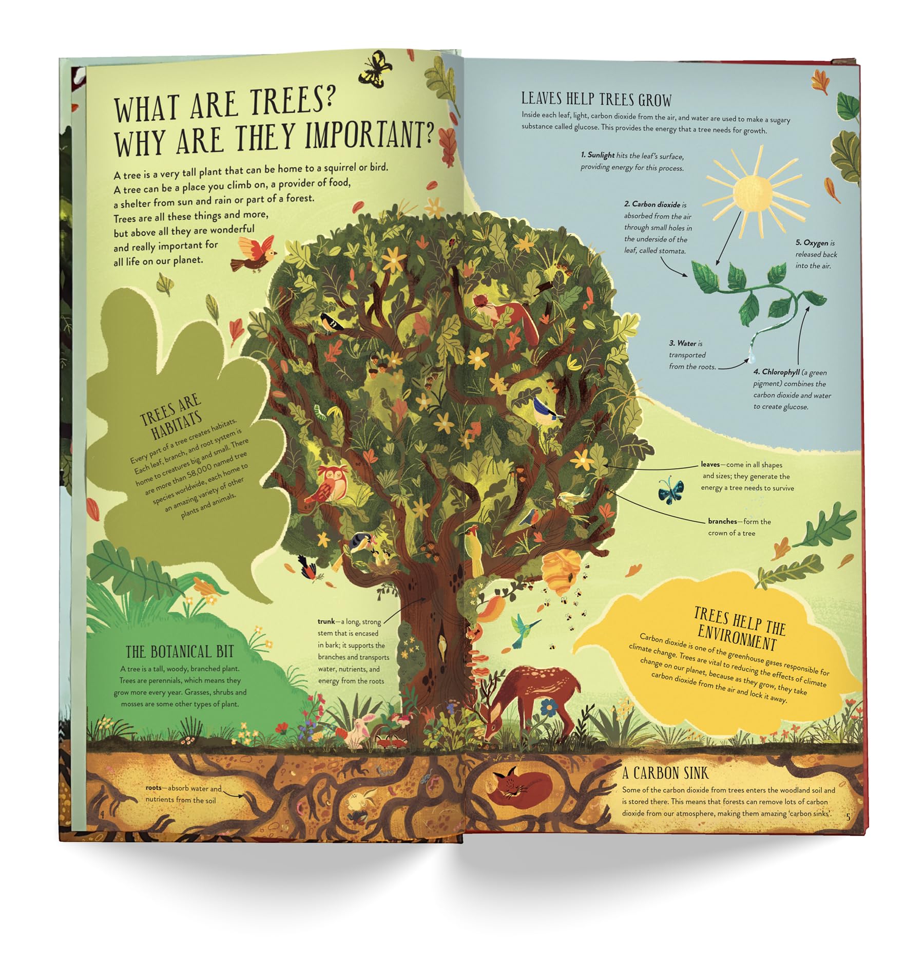Make and Play: Build A Tree: Build a 30cm Oak Tree! Includes a 32-page Book and 40+ Model Pieces