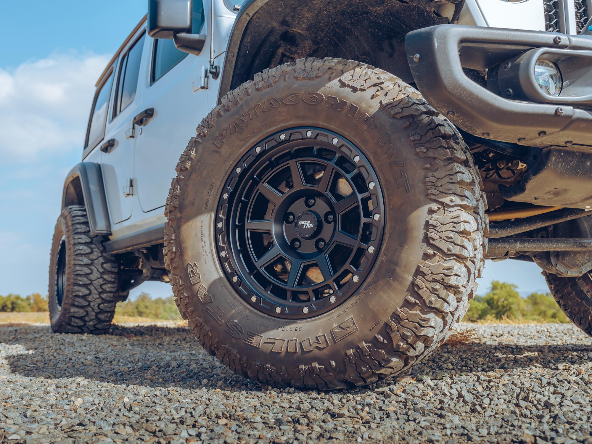 Amazon.com: RockTrix RT114 - Rueda de 18 x 9 pulgadas compatible