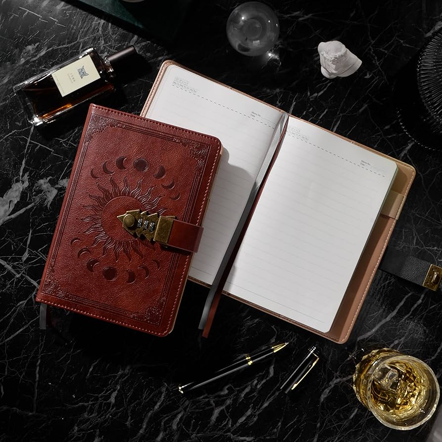 Amazon.com : ZXHQ Lockable Journal for Women & Men, A5 240