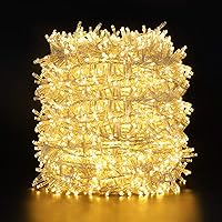 2000LEDs Luci Natale Esterno,GlobaLink Catena Luminosa 50M Luci Albero Natale IP44 Impermeabile,8 Modalità Luce,Funzione