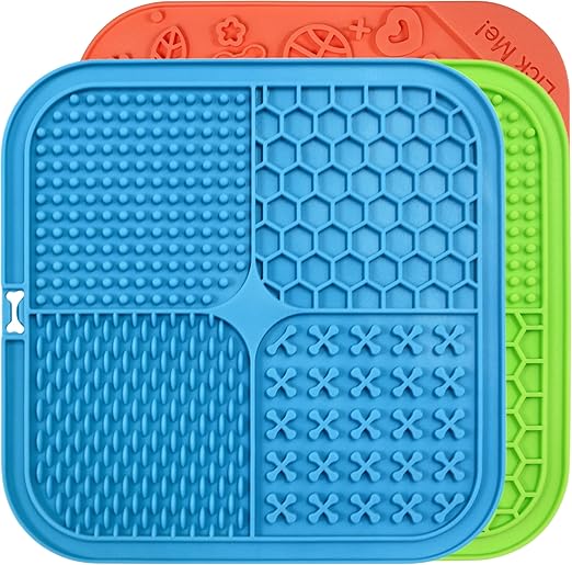 Lick Mat for Dogs and Cats Licking Mats with Suction Cups