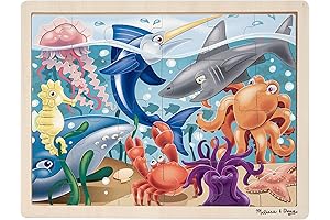 Melissa & Doug Under the Sea Jigsaw Puzzle for 3 Year Olds