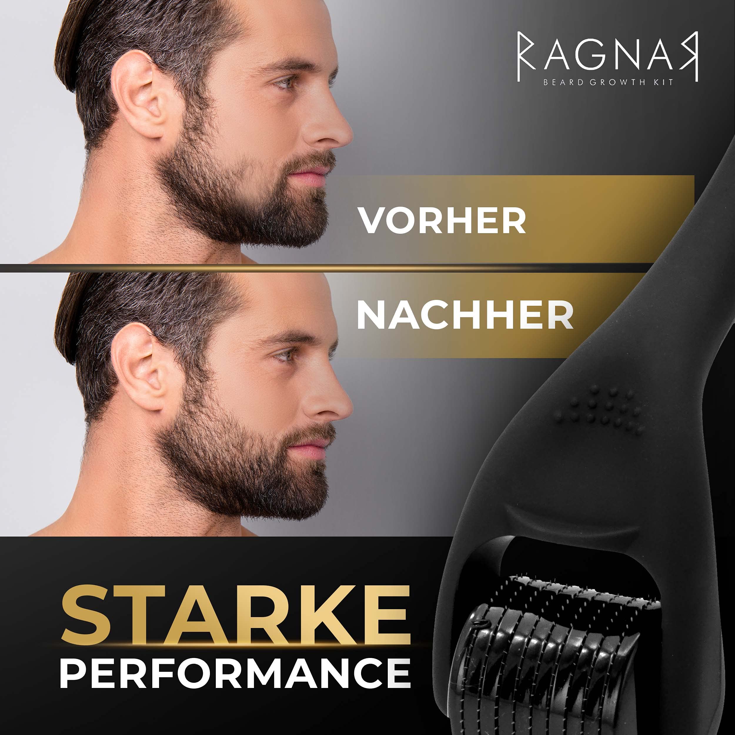 RAGNAR Kit de croissance de barbe pour homme