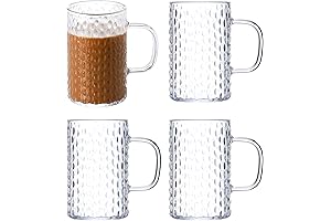 16 oz Acrylic Coffee Mugs Set of 4