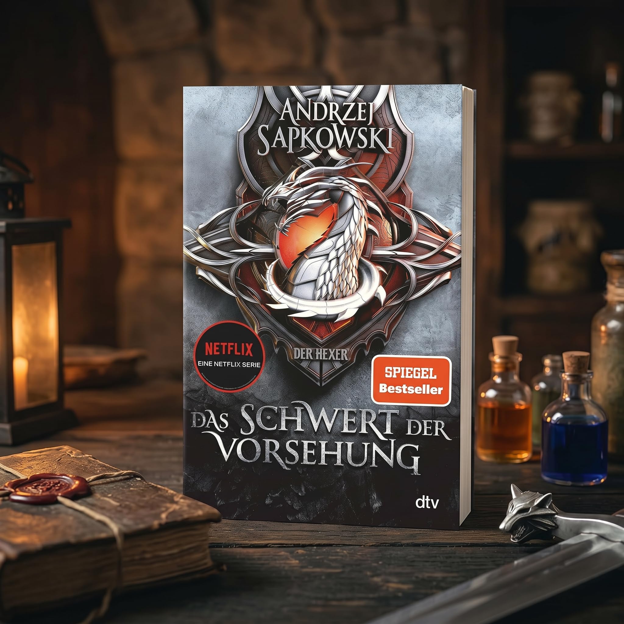 Andrzej Sapkowski - Die Vorgeschichte der Hexer Buchset Band 1-3: Der letzte Wunsch, Zeit des Sturms & Das Schwert der Vorsehung - The Witcher Saga mit exklusivem Lesezeichen für Fantasy Fans