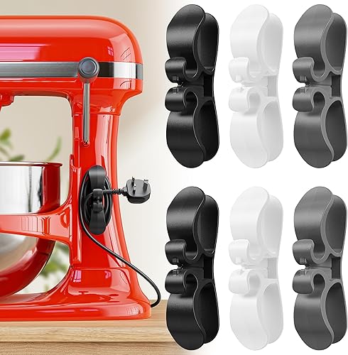 Miniatura 9 de Organizador de cables mejorado para electrodomésticos, organizador de cables de electrodomésticos de cocina, envoltorios de cables para