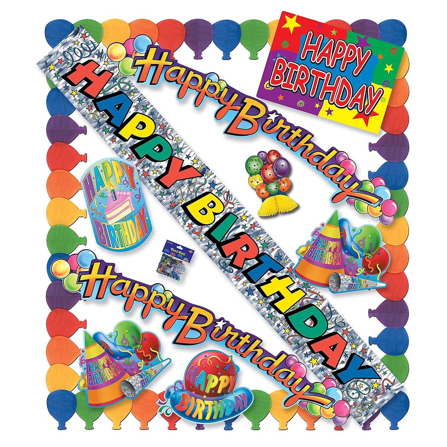 Kit anniversaire léopard Beistle pour décorer facilement sans stress