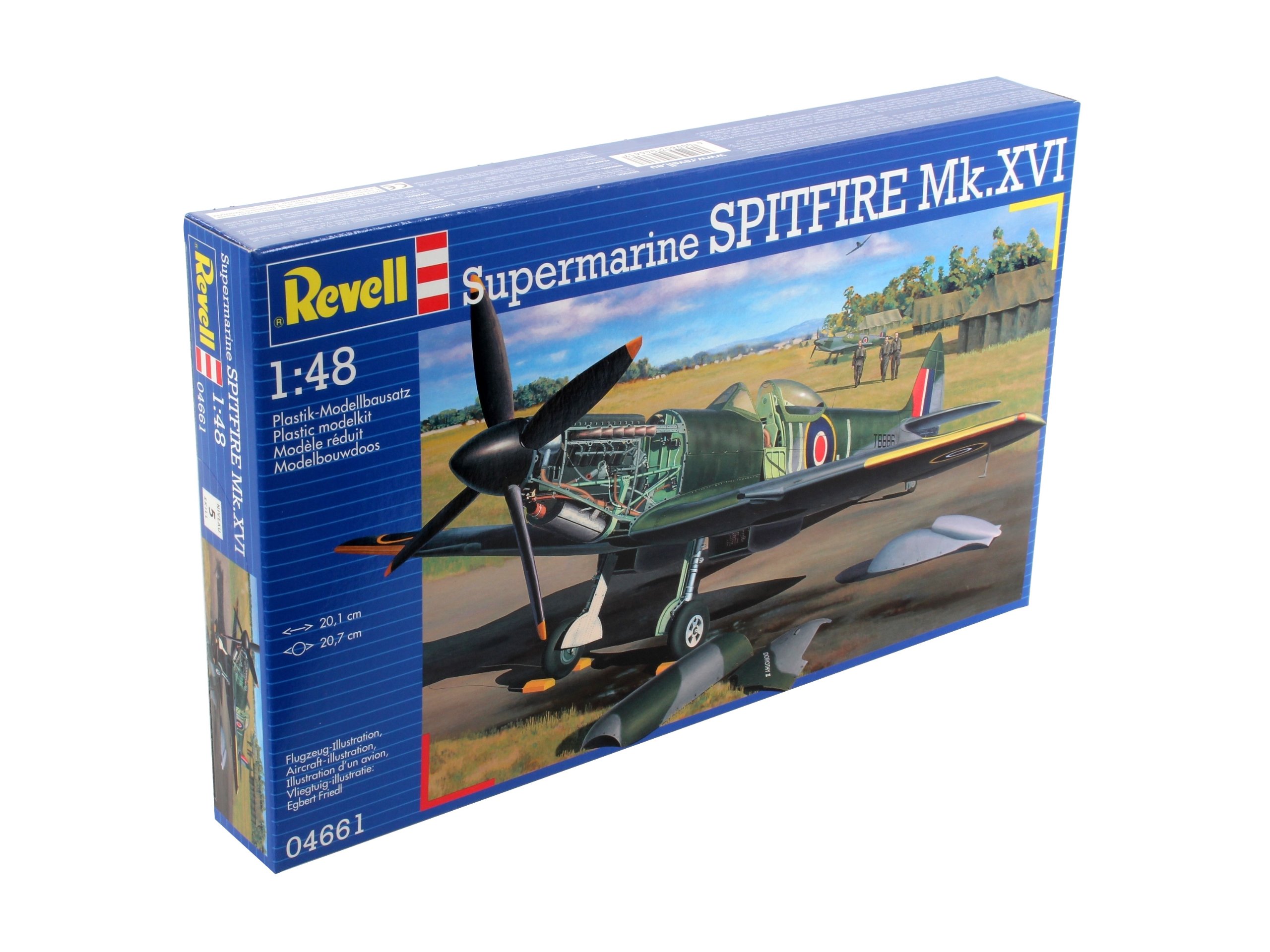 Amazon | ドイツレベル 1/48 スピットファイアーMk.XVI 04661