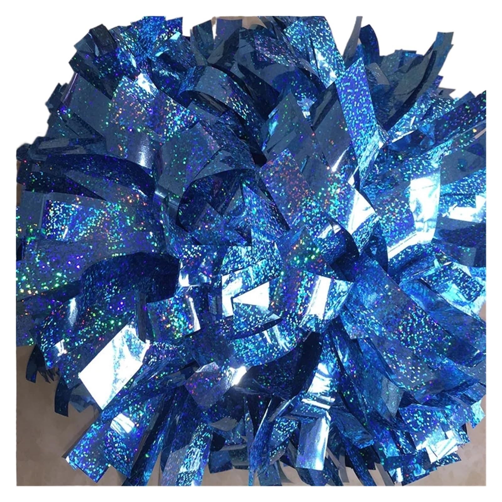 6 Inch Cheerleading Pom Pom Baton Handle(Color 6,4 Inch)