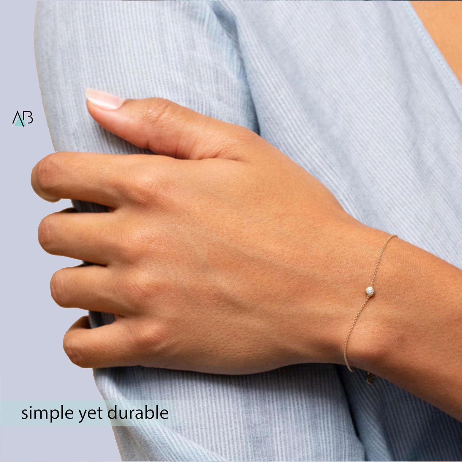 Altitude Boutique CZ Simulated Diamond Necklace and Bracelet for Women | Cubic Zirconia Pendant Necklace | 18K Gold Plated Hypoallergenic Chain Necklace and Bracelet - Image 4